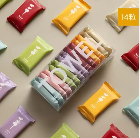 Cotton Compression Face Towel (14 pcs)