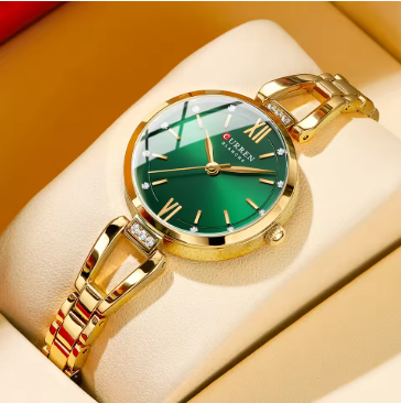 CURREN New Rhinestone Fashion Women Elegant Quartz Watch