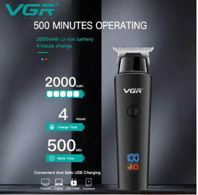 VGR V-937 Professional Rechargeable Electric Hair Trimmer