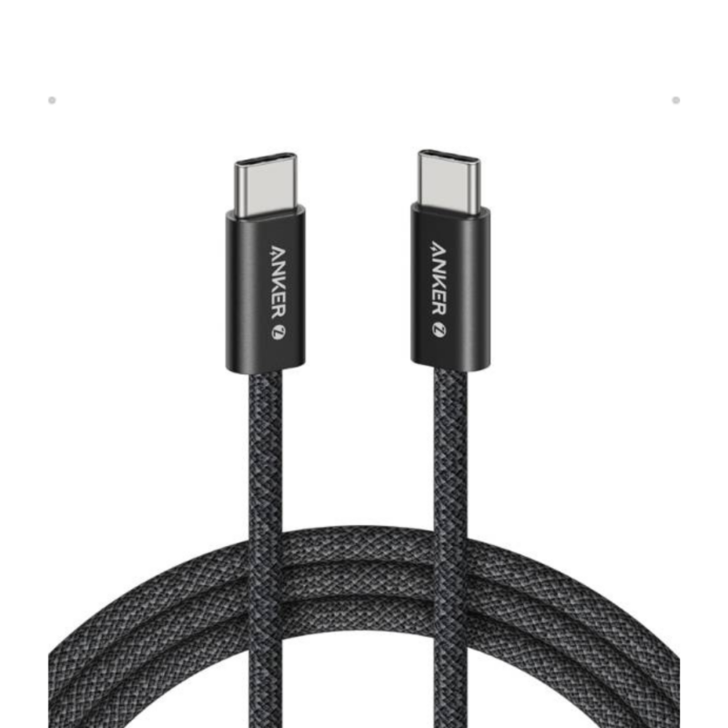 Anker Zolo 240W USB C to USB C Cable for iPhone 16 Series,MacBook