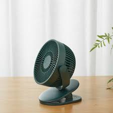 P8 Portable Mini USB Rechargeable 1200mAh Mini Clip Fan