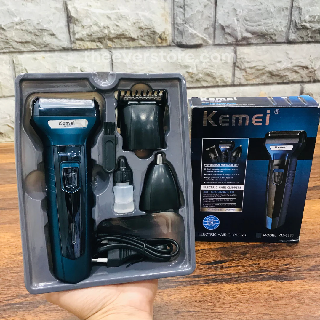 Kemei 3 in 1 Grooming Kit Model KM-6330