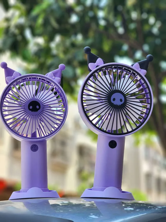 Pocket Fan for Travel New Mini Fan USB Rechargeable Portable Handheld