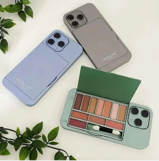 iphone Shaped Eyeshadow Palette with Mirror Back