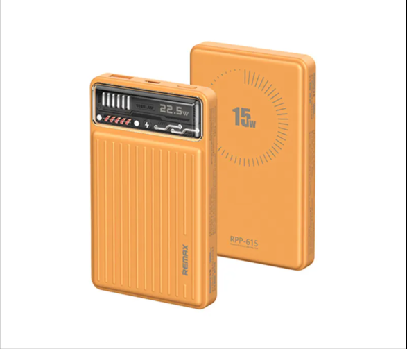 Remax Rpp-615 20W+22.5W 10000Mah Magnetic Wireless Charging Power Bank Portable Fast Charger Powerbank