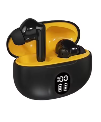 New ENC Noise Cancelling Bluetooth Headset Long Battery Life Low Latency Power Display Touch Sports Stereo Earbuds