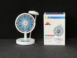 Rechargeable Folding Fan Mini fan With LED Light-JR 2022