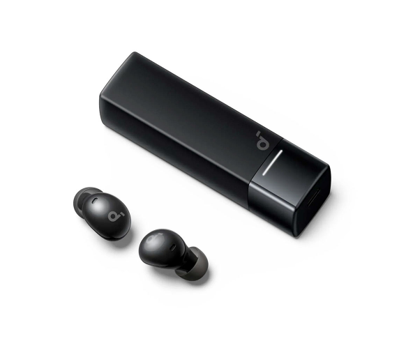 Anker Soundcore A30i Lipstick-Shaped Smart Noise Cancelling Earbuds – Black