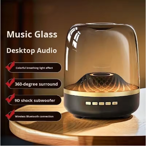 Small Smart Speaker Heavy Subwoofer Wireless for Bluetooth Technology Outdoor Audio Card Voice Musical Instrument Accessory