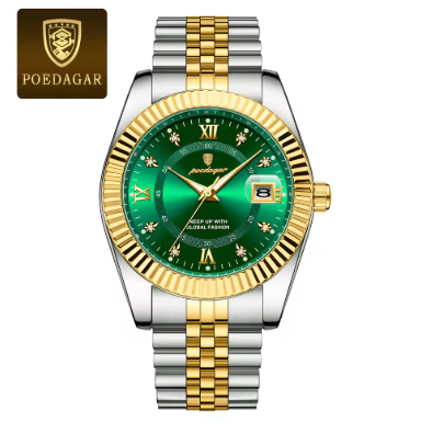 100% Original Waterproof Poedagar 910 Model Fashion Watch for Men.