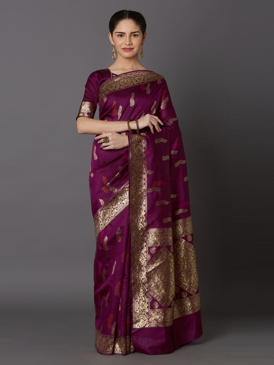 Product - Latest & Exclusive Luxury Stylish Glorious Design Saree With Gorgeous Blouse Piece For Woman-40