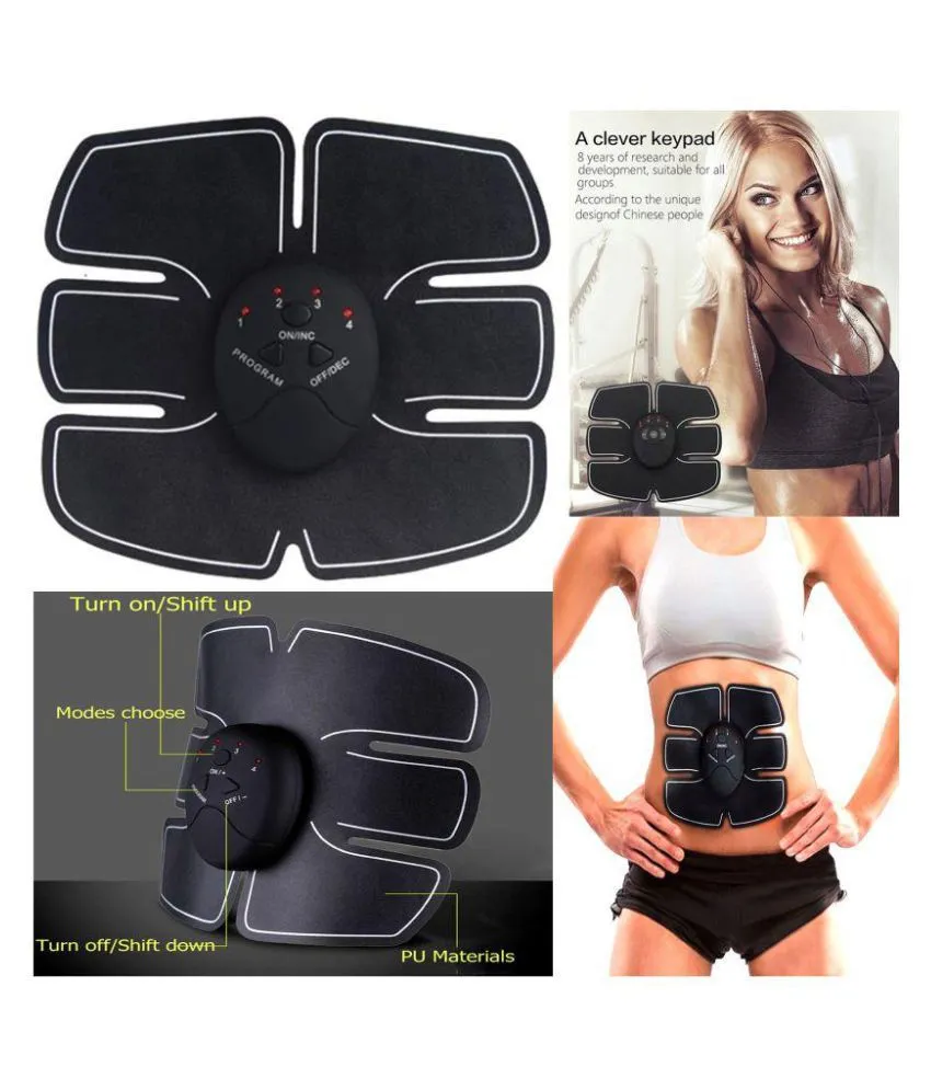 Mobile Gym 6 Pack EMS Abdominal Muscle Stickers