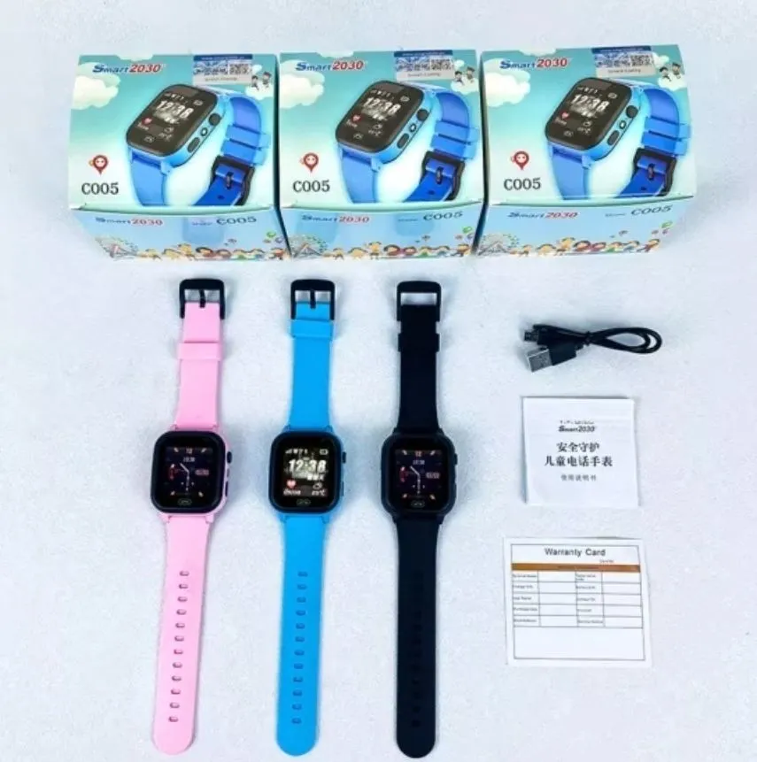 Smartberry 2030 C005 Kids Smartwatch G.P.S Tracking, Video Call, SIM Card, Flashlight, Camera, Smartwatch for Kids