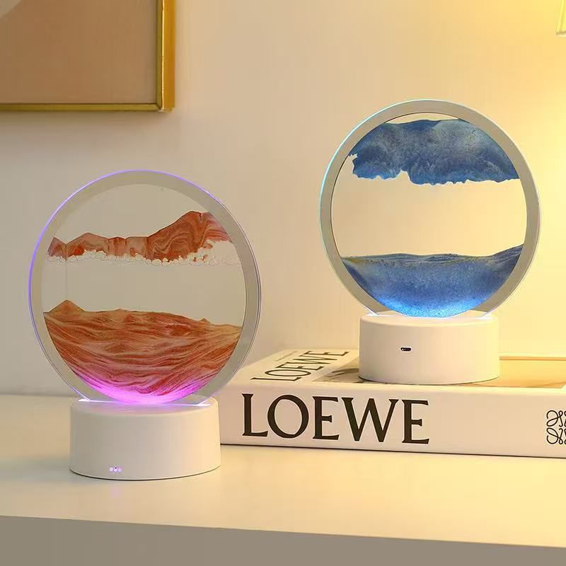 3D Hourglass Deep Sea Sandscape