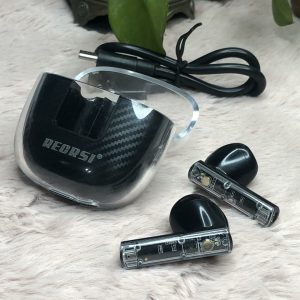 RECRSI RE-S606 Crystal Clear Transparent Wireless Earphones